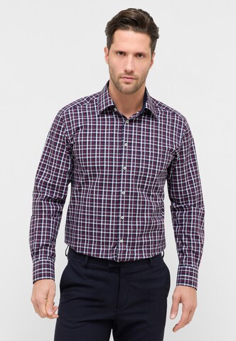 ETERNA Regular Fit Hemd in Blau: Vorderseite