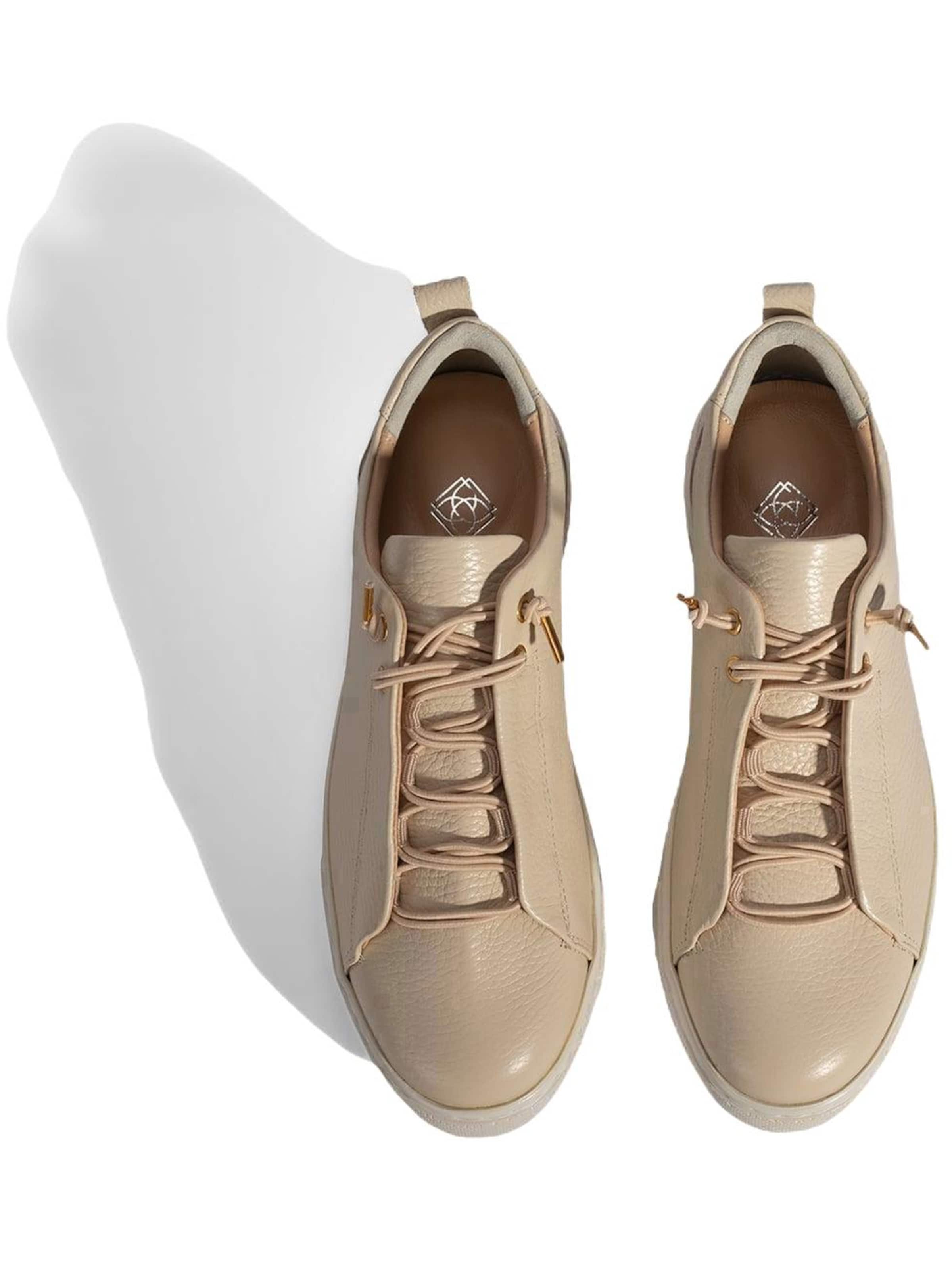 Desa Sneakers 'Slip-Ons' in Beige