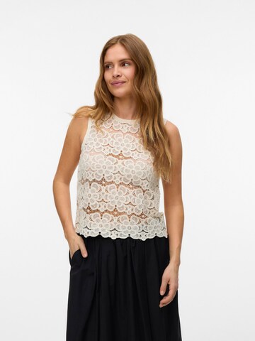 VERO MODA Overdel i hvid: forside