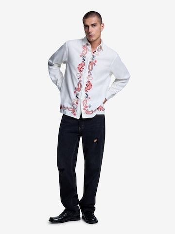 balts Desigual Standarta piegriezums Krekls