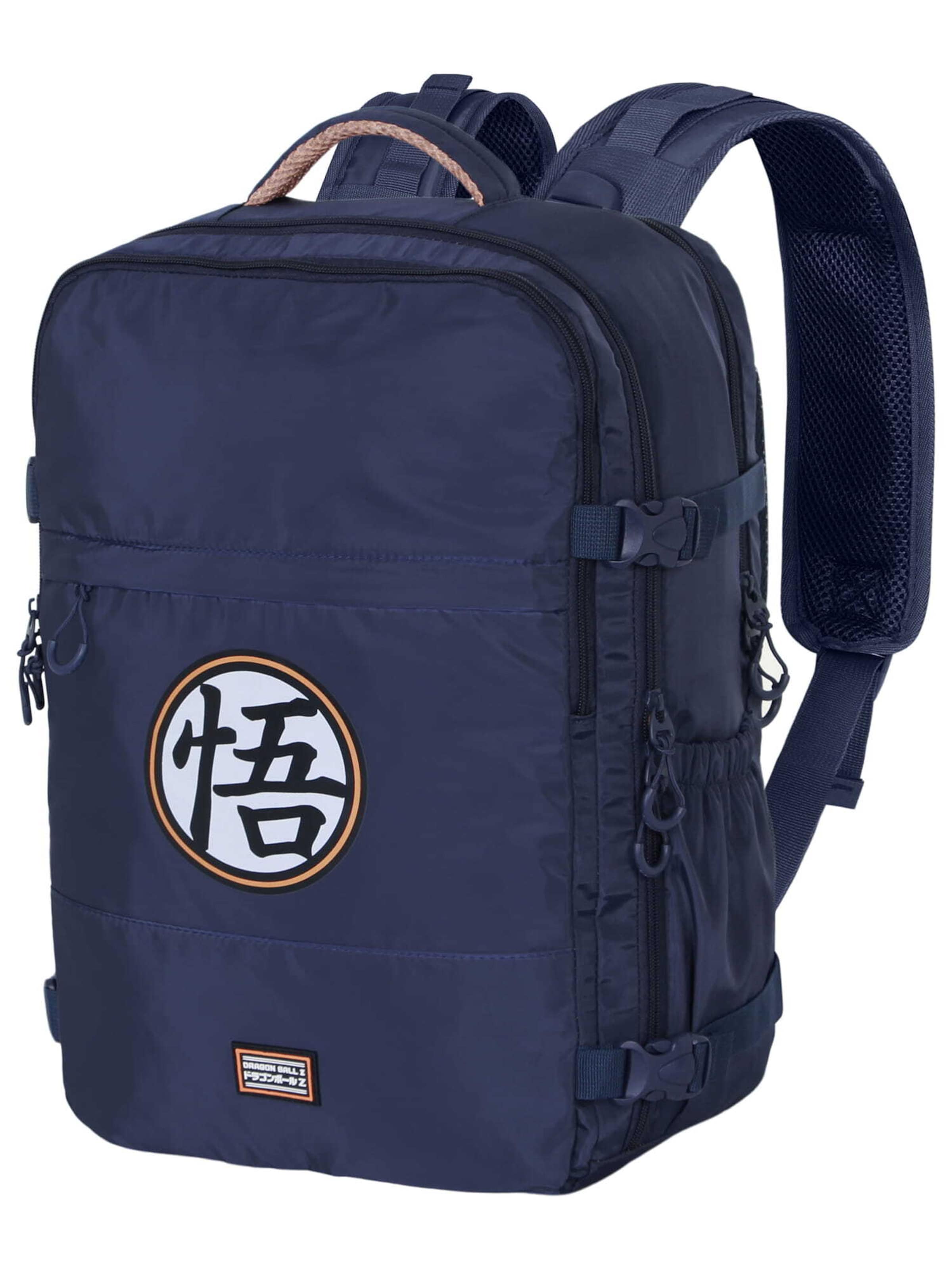 Dragon Ball Backpack 'Dragon Ball 悟' in Blue: front