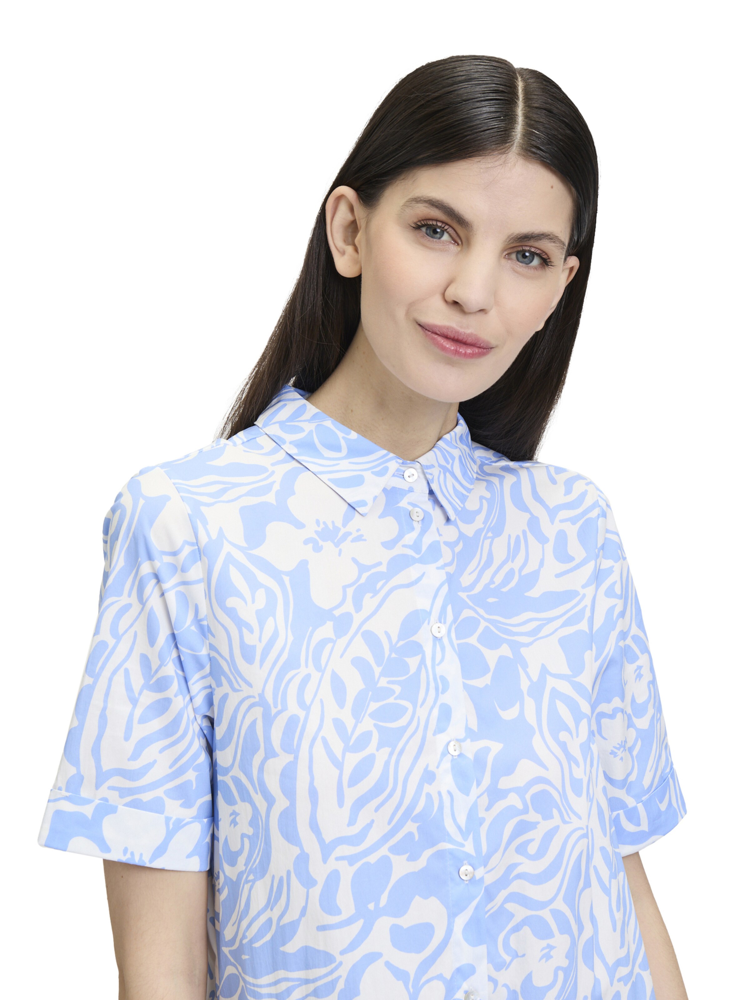 Cartoon Blusenkleid in Lila