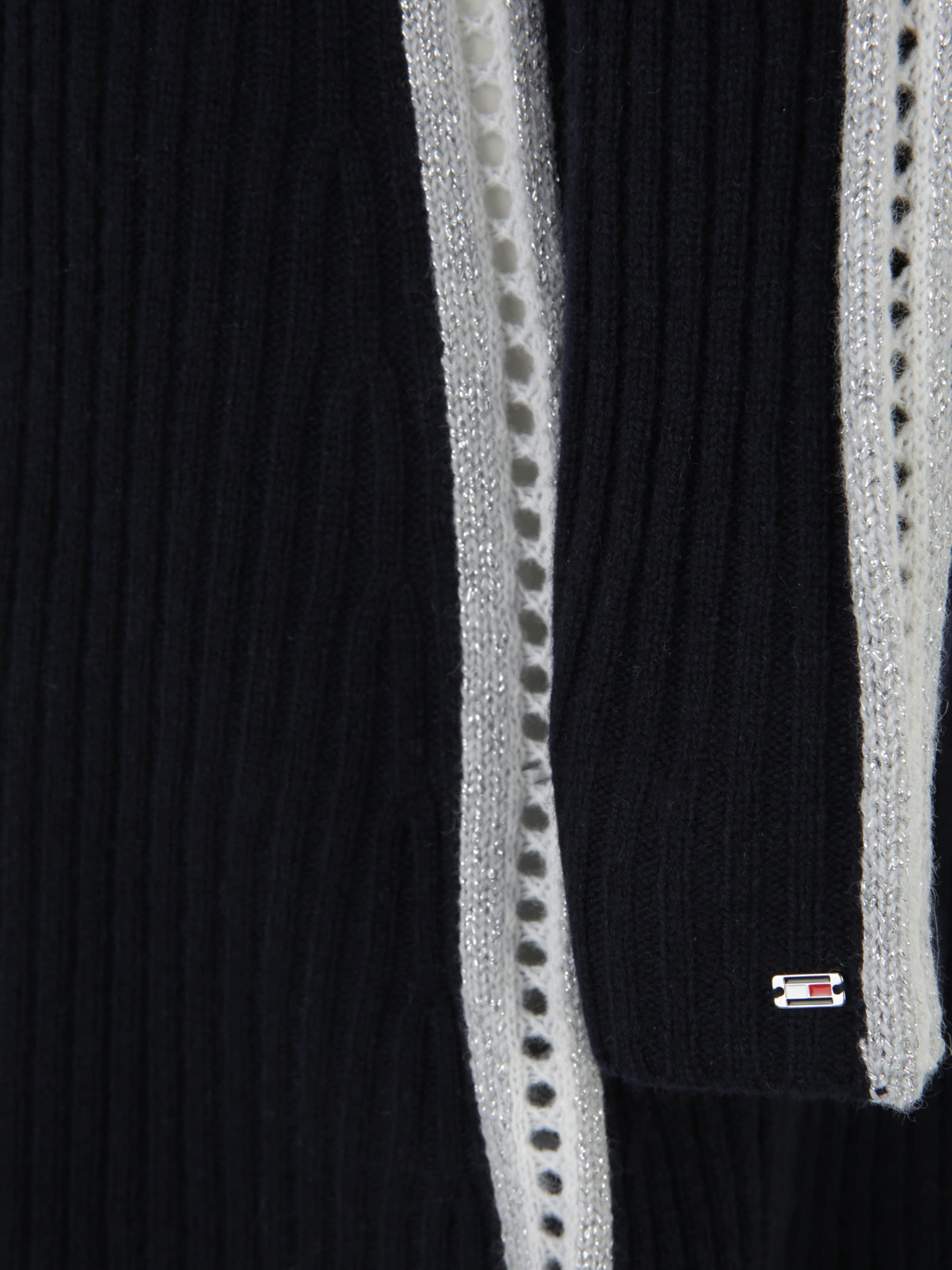 TOMMY HILFIGER Stickad klänning i blå