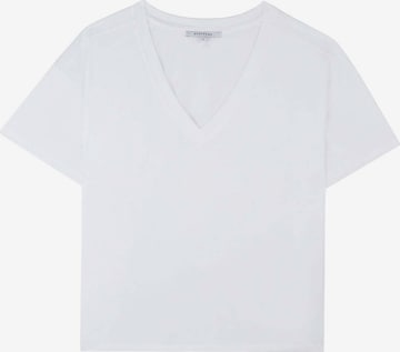 T-shirt Scalpers en blanc : devant