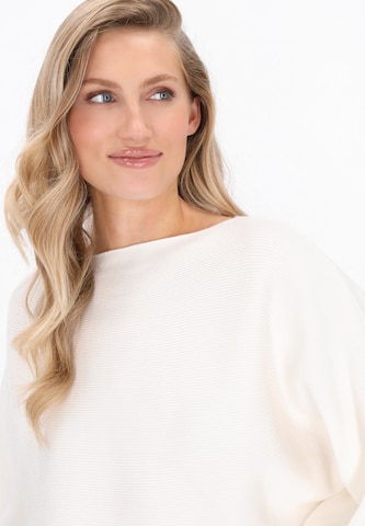 DreiMaster Maritim Sweater 'Maritime' in White