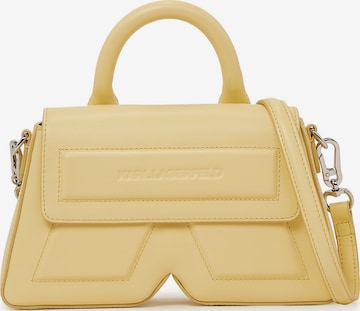 Sacs à main 'Ikon' Karl Lagerfeld en jaune : devant