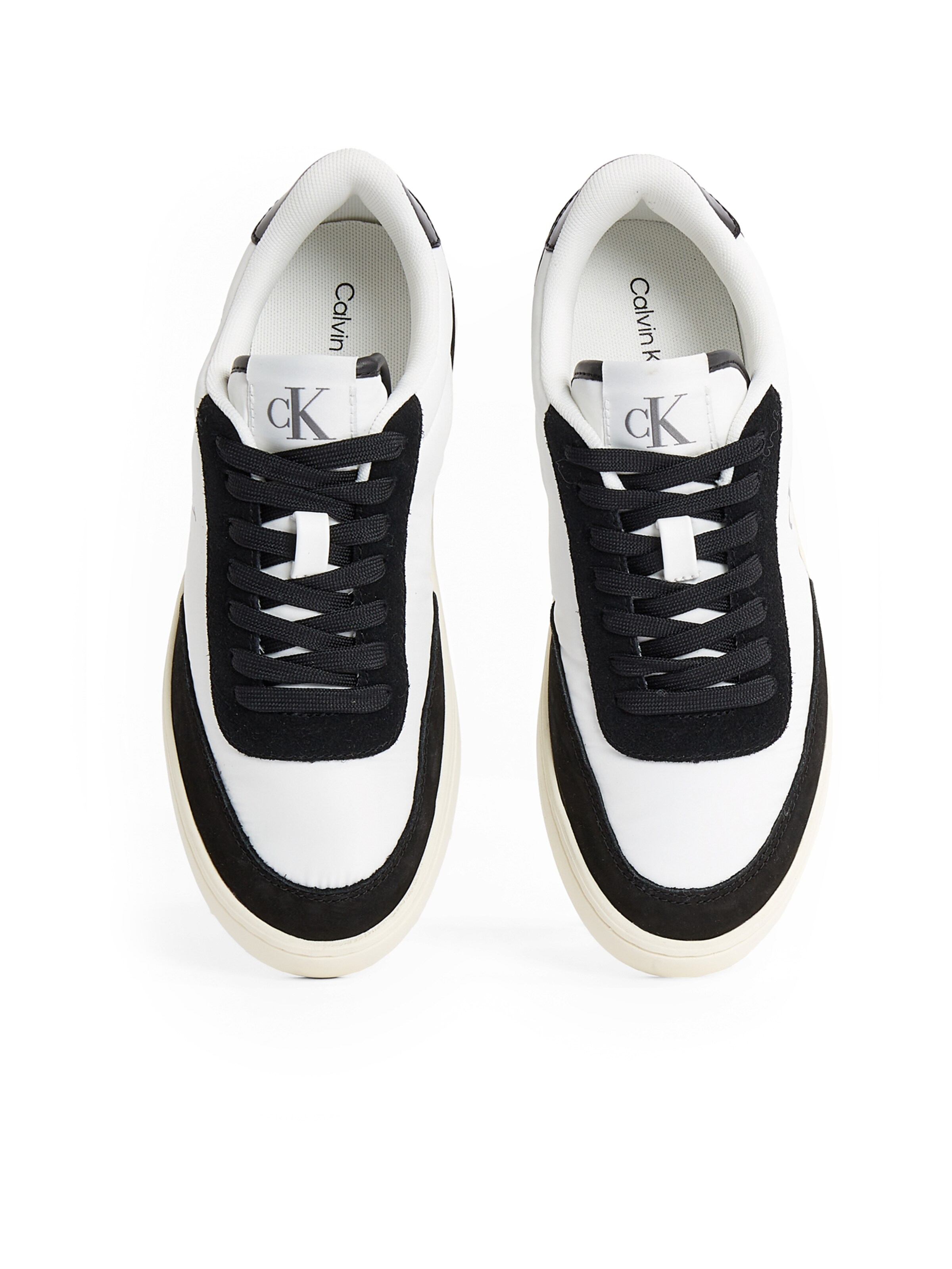 Baskets basses 'CLASSIC' Calvin Klein en blanc