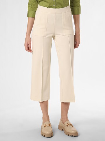 Cambio Loosefit Pantalon 'Cameron' in Beige: voorkant