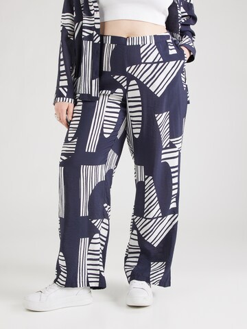 Vero Moda Curve Широкий Штаны 'VMCJOSIE' в Синий: спереди