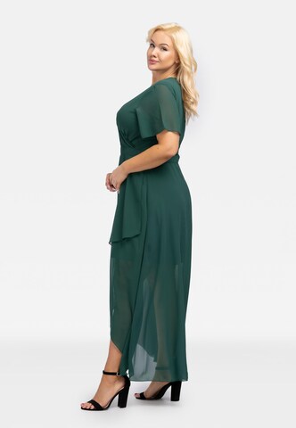 Karko Evening Dress ' MONIKA ' in Green