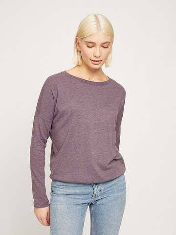 mazine Shirt ' Celeste ' in Purple: front