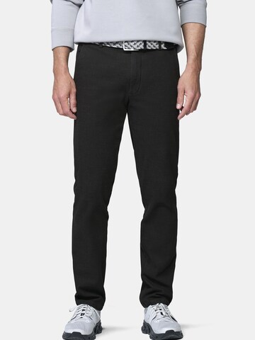 MEYER Regular Chino Pants 'Bonn 2-3620' in Grey: front