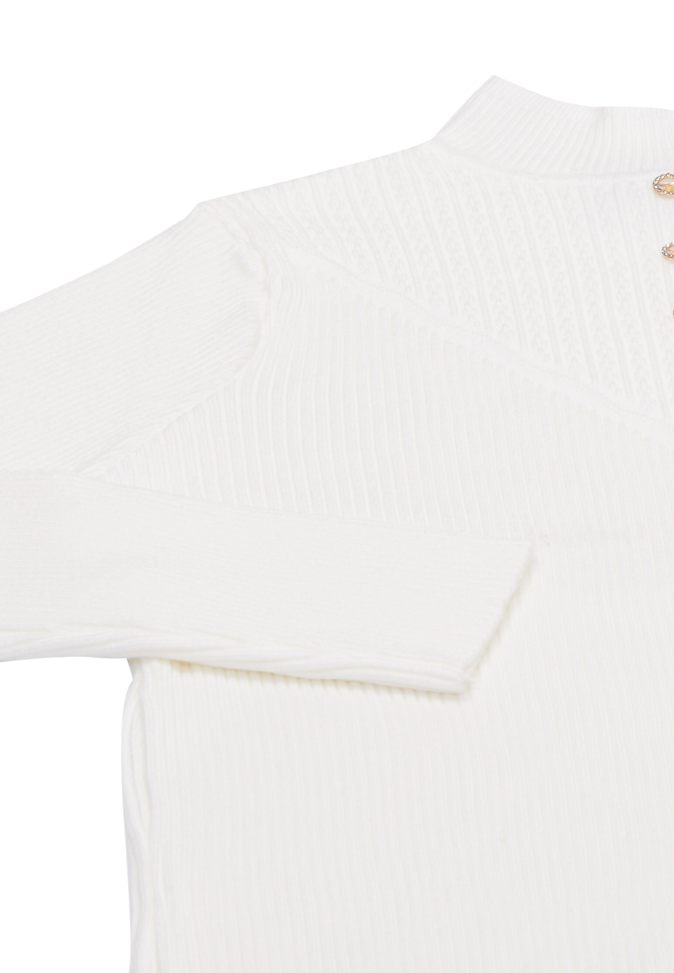 tassia - Pullover em branco