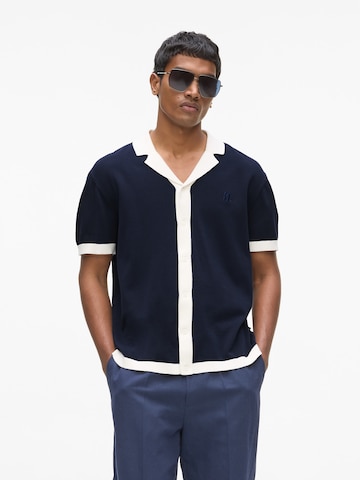 Karl Lagerfeld Pulóver - kék: elől