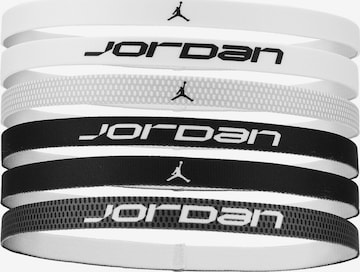 Jordan Αθλητική κορδέλα μετώπου σε μαύρο: μπροστά