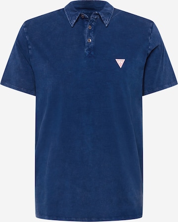 GUESS - Camisa em azul: frente