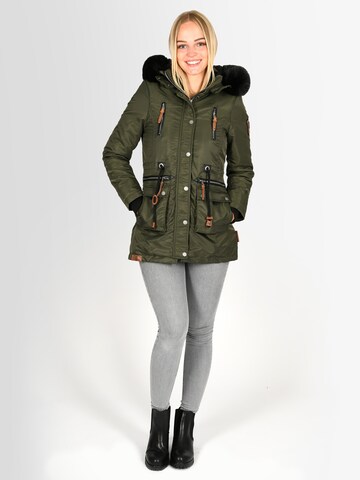 NAVAHOO Parka in Grün
