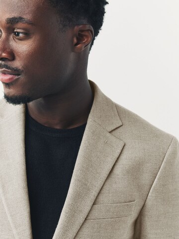 Slim fit Giacca da completo di Next in beige