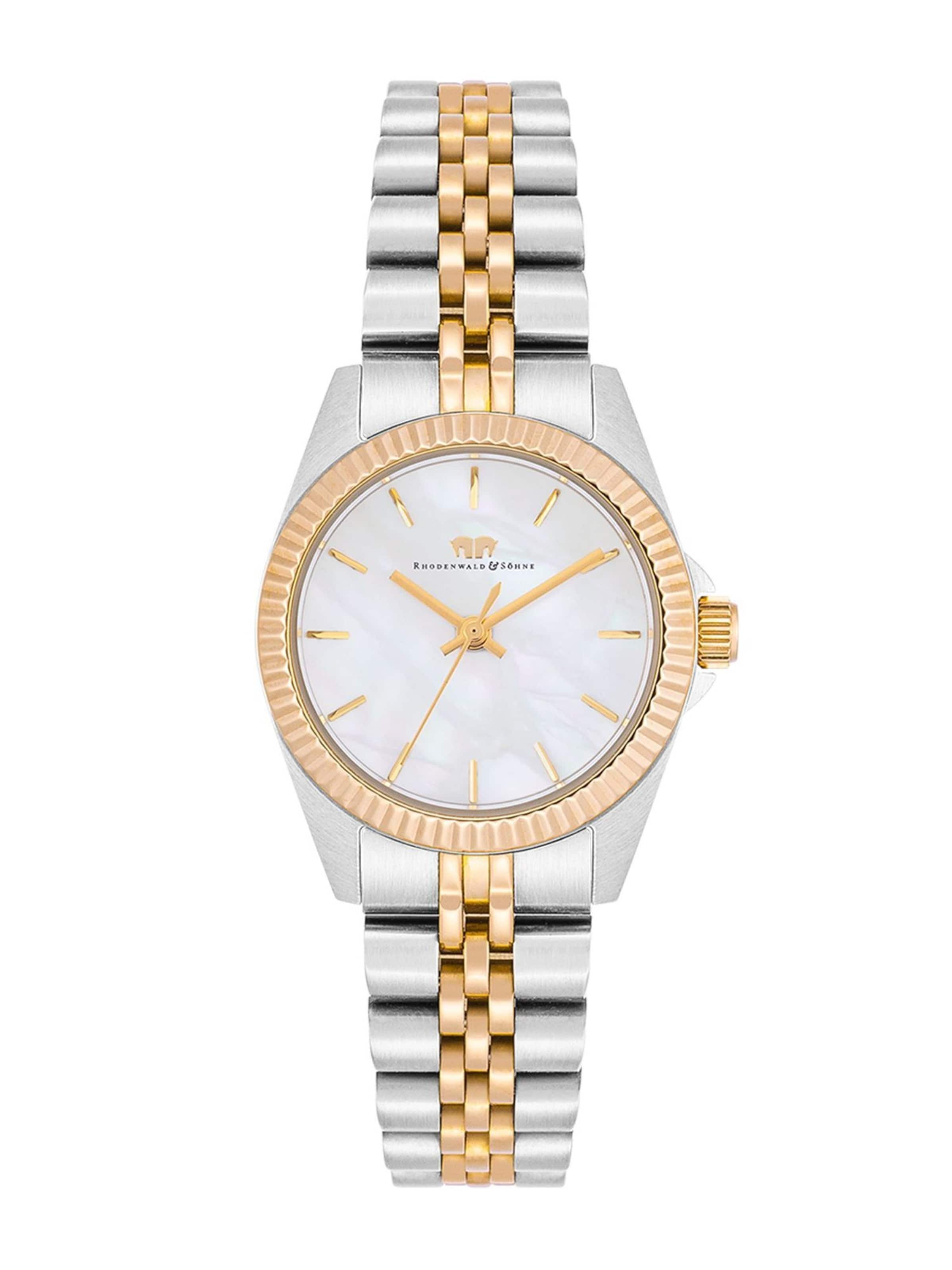 Montre à affichage analogique Rhodenwald & Söhne en argent : devant