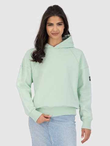 Sweat-shirt 'JessyAK' Alife and Kickin en vert : devant