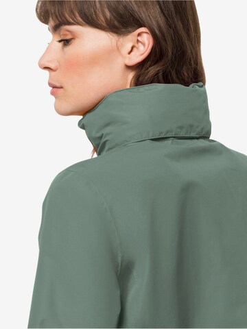 JACK WOLFSKIN Outdoor jacket 'STORMY POINT' in Green