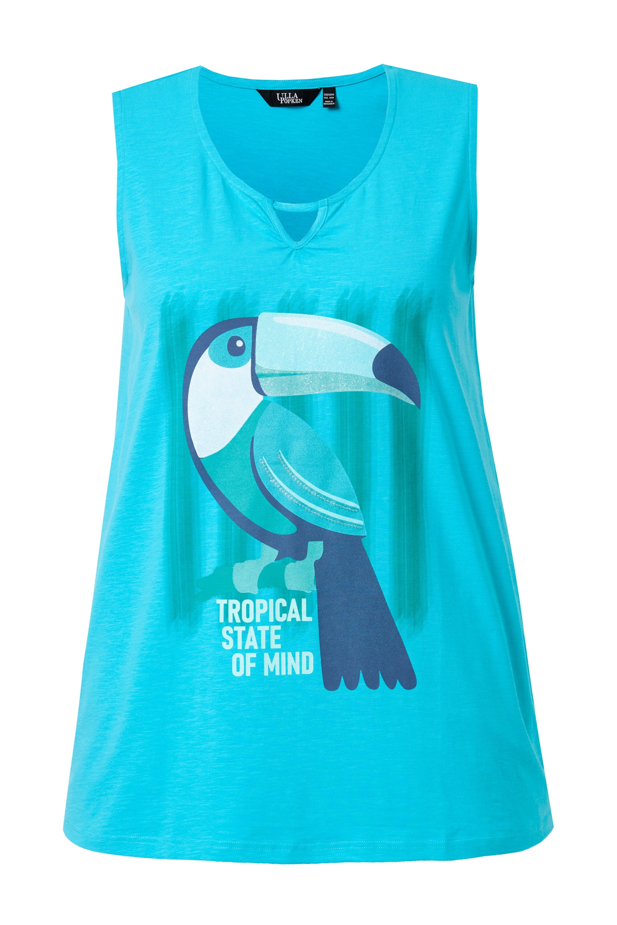 Ulla Popken Top in Blau: Vorderseite