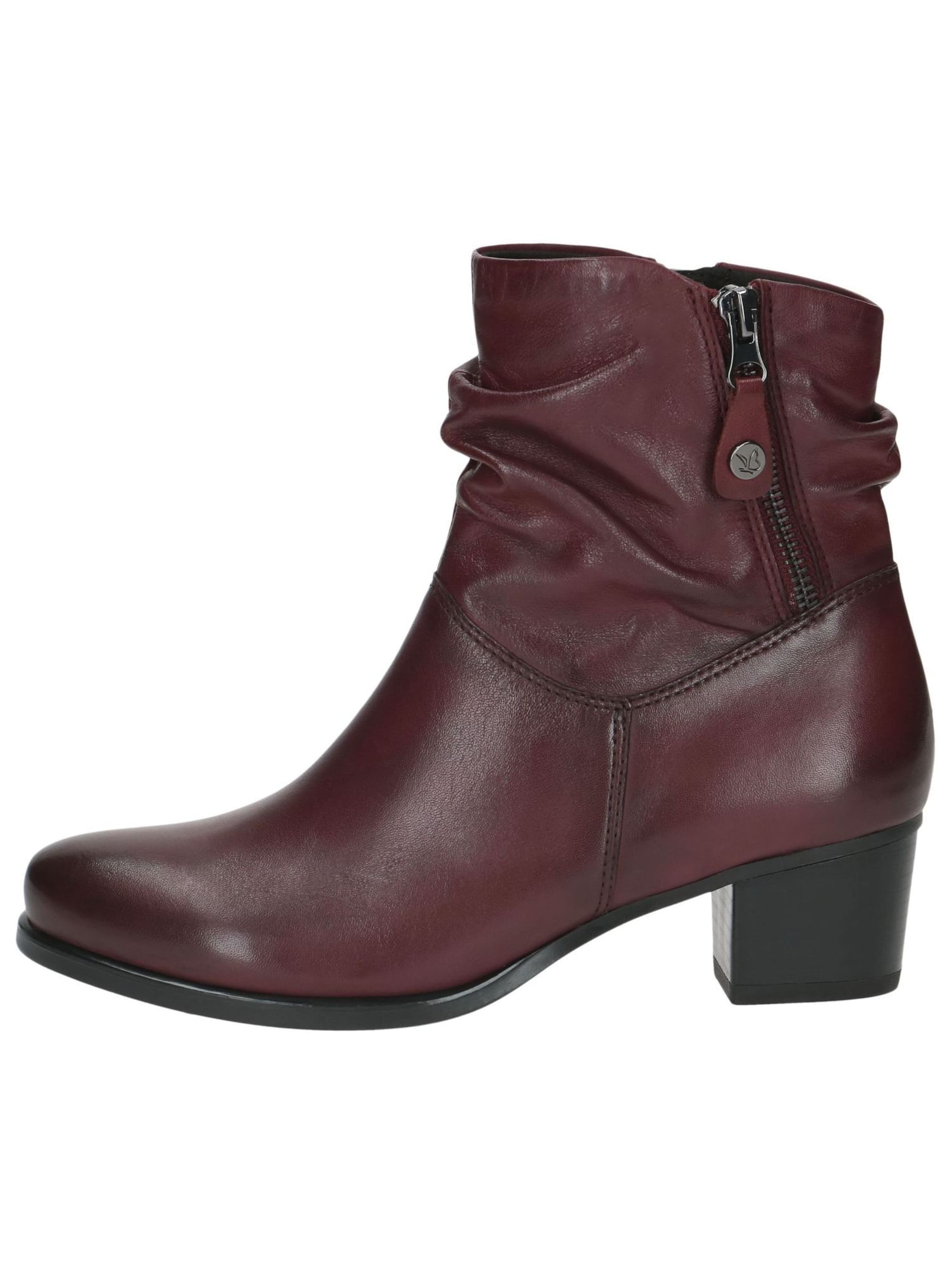 CAPRICE Ankle Boots in Red