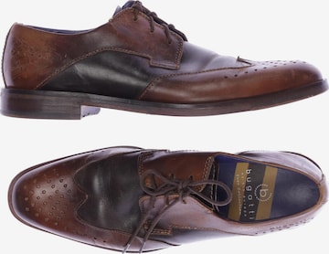 bugatti Flats & Loafers in 43 in Brown: front