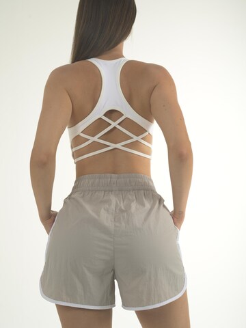 DRILLS Apparel Regular Sporthose 'RACQUET Shorts'‌‌‌‌‌‌‌ in Beige