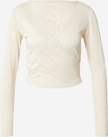 ONLY PLAY Functioneel shirt 'SUE' in Beige: voorkant