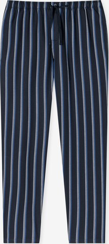 Pantalon de sport ' Mix & Relax ' SCHIESSER en bleu : devant