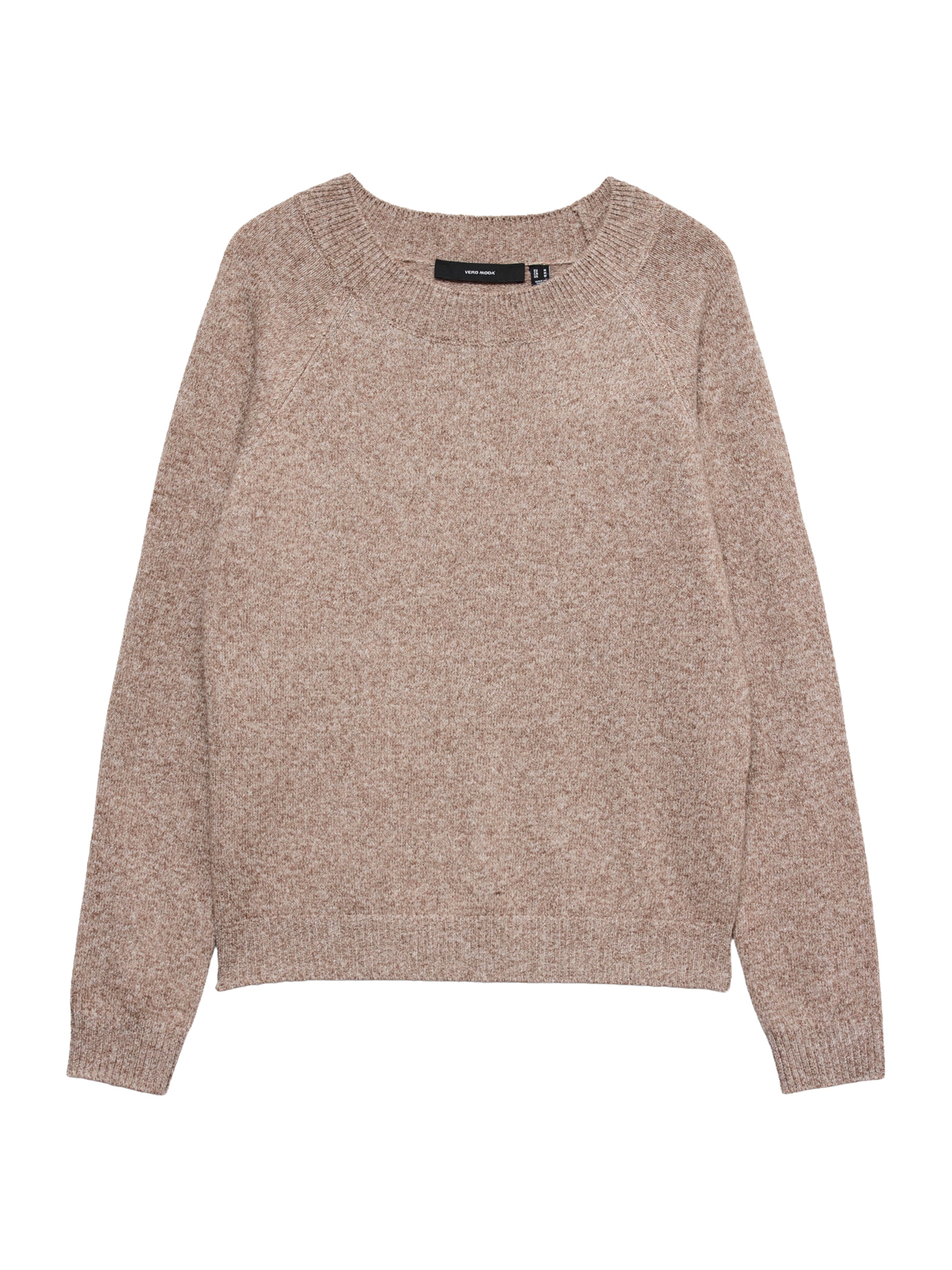 VERO MODA Trui 'VMDoffy' in Bruin: voorkant