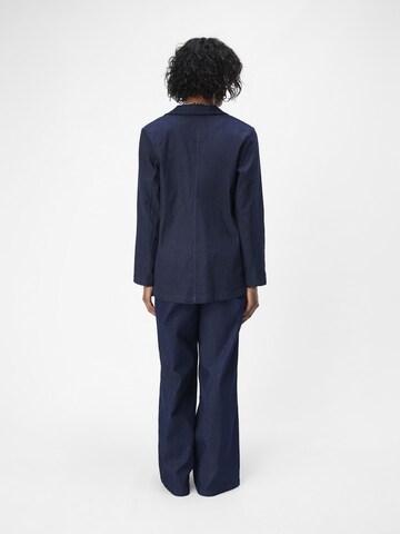 OBJECT Wide Leg Jeans 'JUNE' i blå