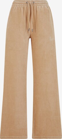 Loosefit Pantaloni di Karl Kani in beige: frontale