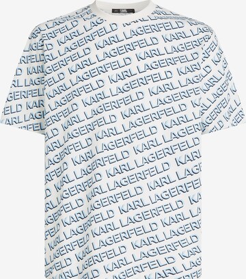 Karl Lagerfeld Tričko – modrá: přední strana