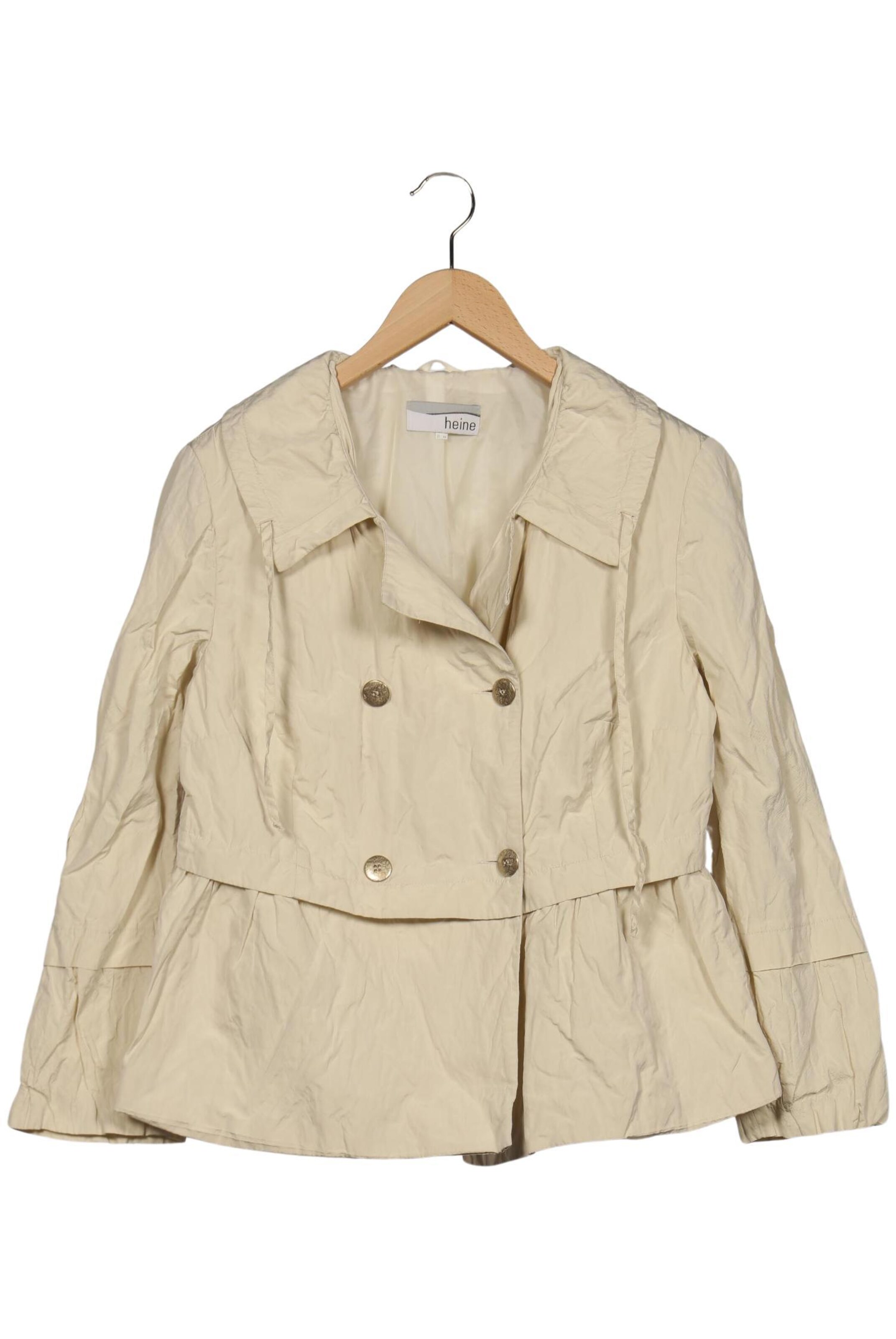 heine Jacket & Coat in XXL in Beige: front