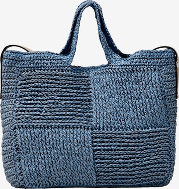 ESPRIT Strandtas in Blauw: voorkant