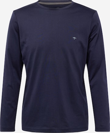 FYNCH-HATTON T-shirt i blå: framsida