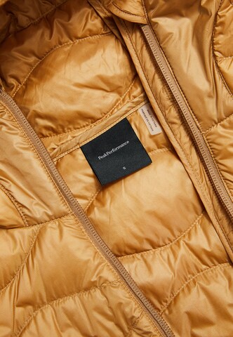 PEAK PERFORMANCE Outdoor jacket in Brown