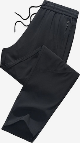 YOUTHUP Loosefit Sporthose in Schwarz: Vorderseite