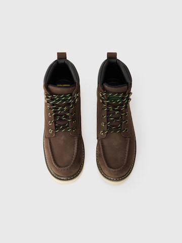 SKECHERS Šněrovací boty 'KADMIEL' – hnědá