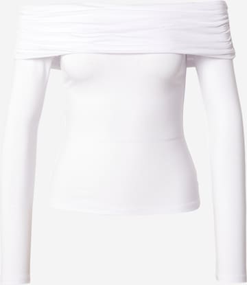 balta ABOUT YOU Marškinėliai 'Pia': priekis