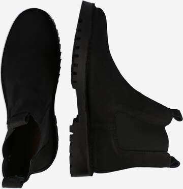 SELECTED HOMME Chelsea boots in Zwart