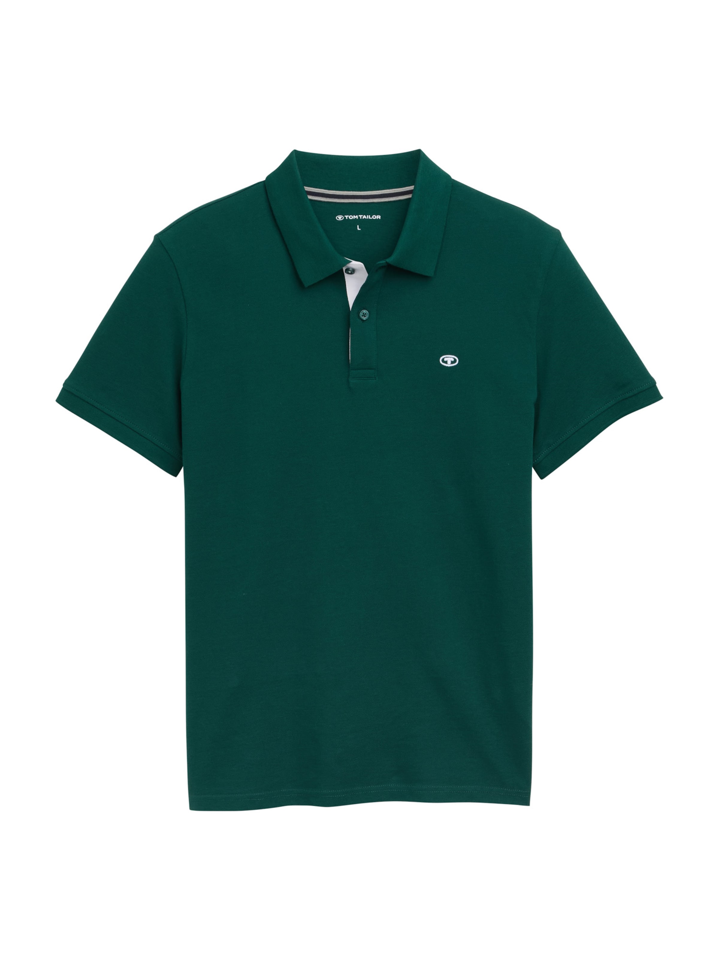 TOM TAILOR - Camiseta en verde: frente