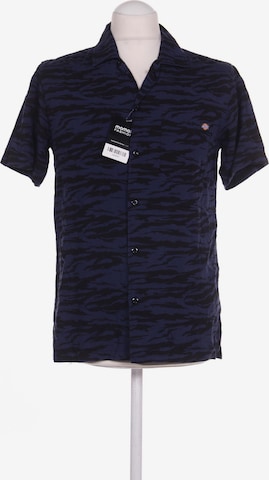 DICKIES Button Up Shirt in S in Blue: front