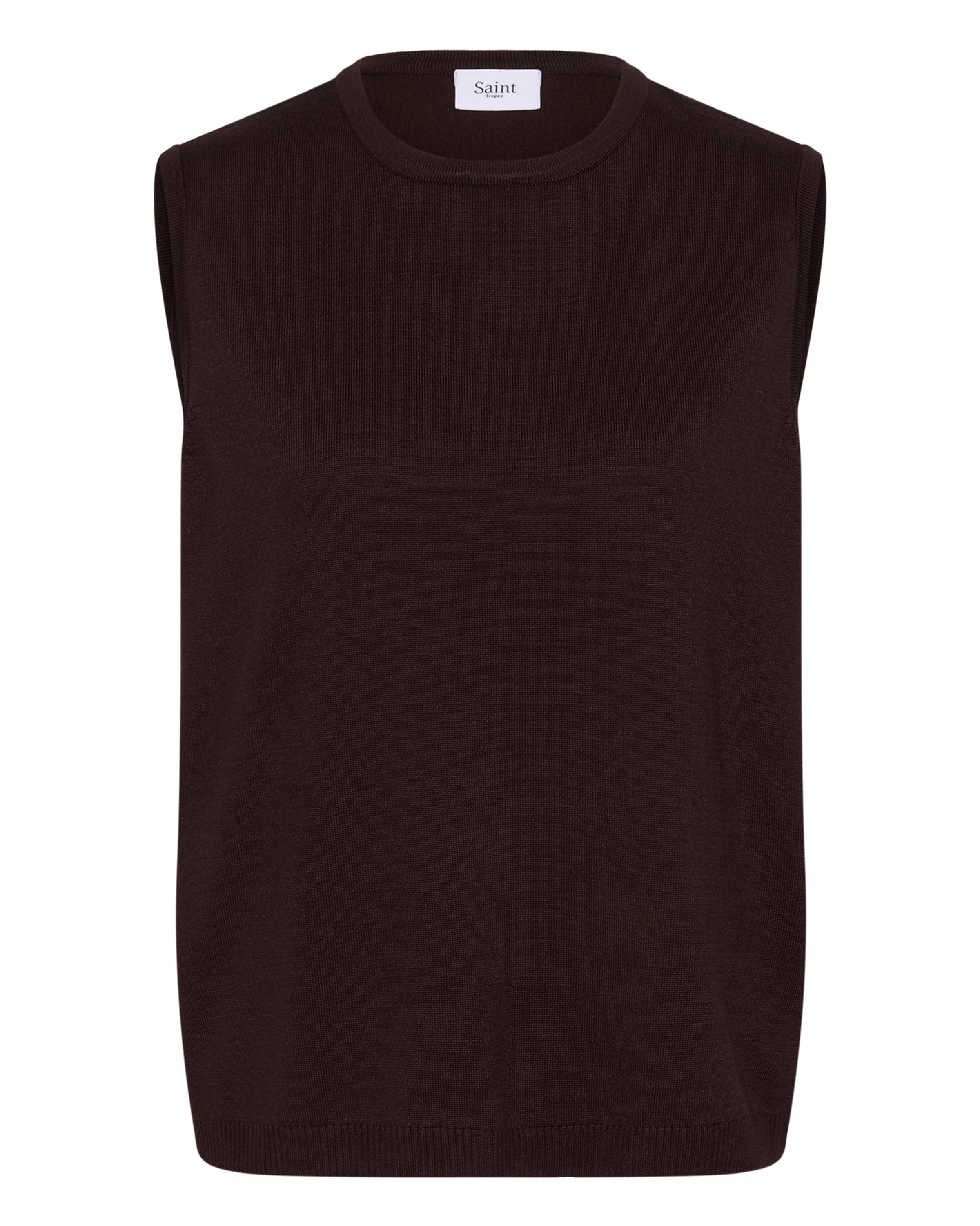 SAINT TROPEZ - Pullover 'Mila' em cinzento: frente