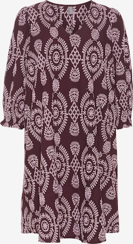 CULTURE Dress 'tia' in Purple: front