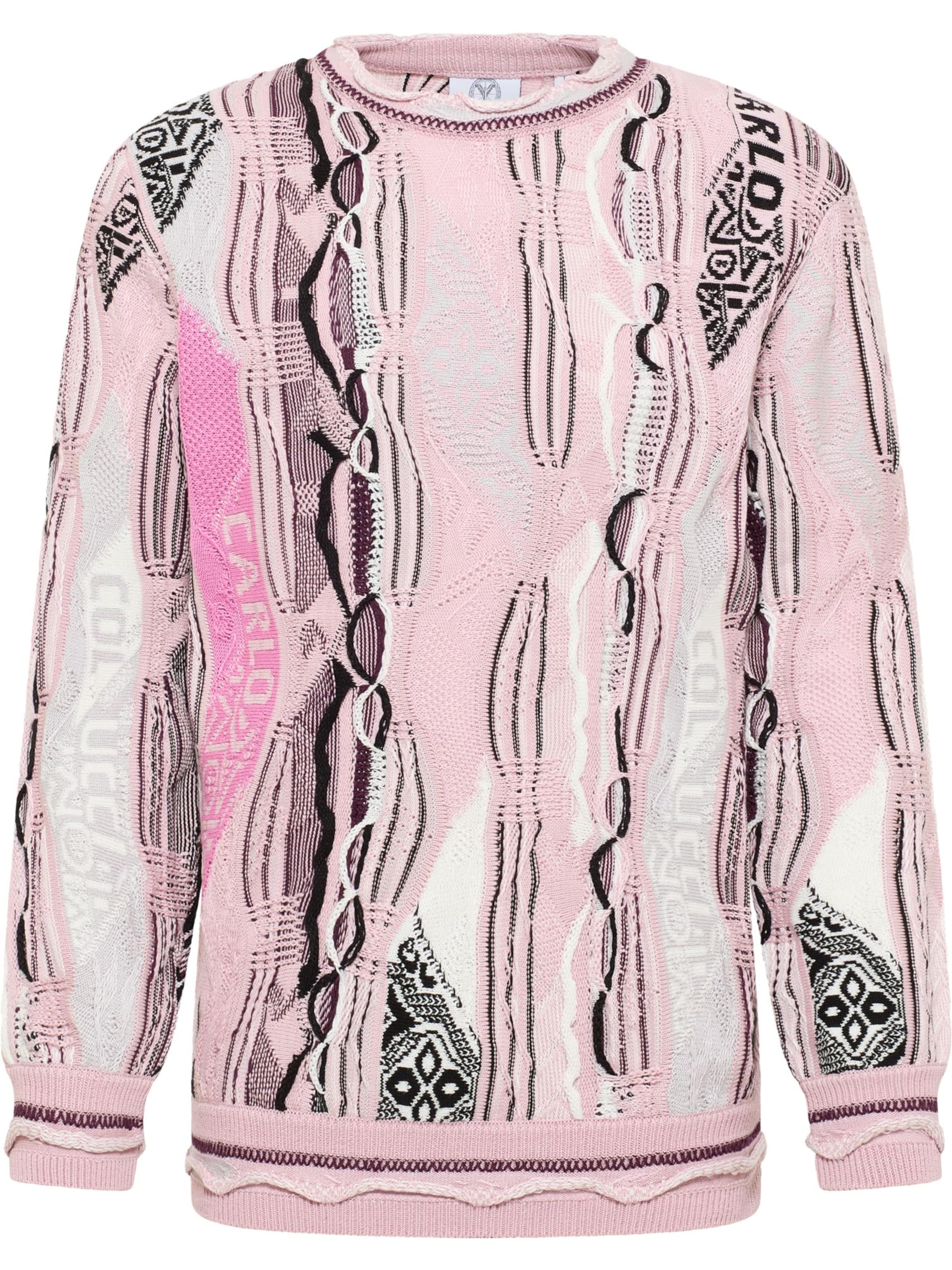 Carlo Colucci Sweater 'Ersini' in Pink: front