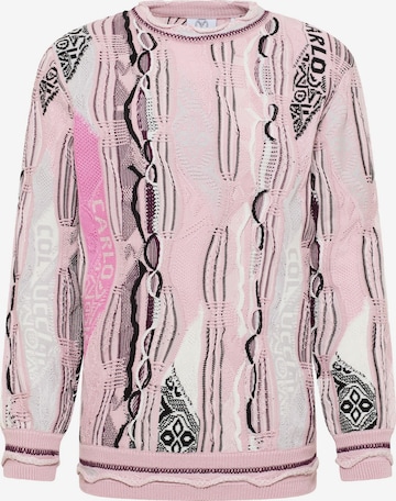 Carlo Colucci Sweater 'Ersini' in Pink: front