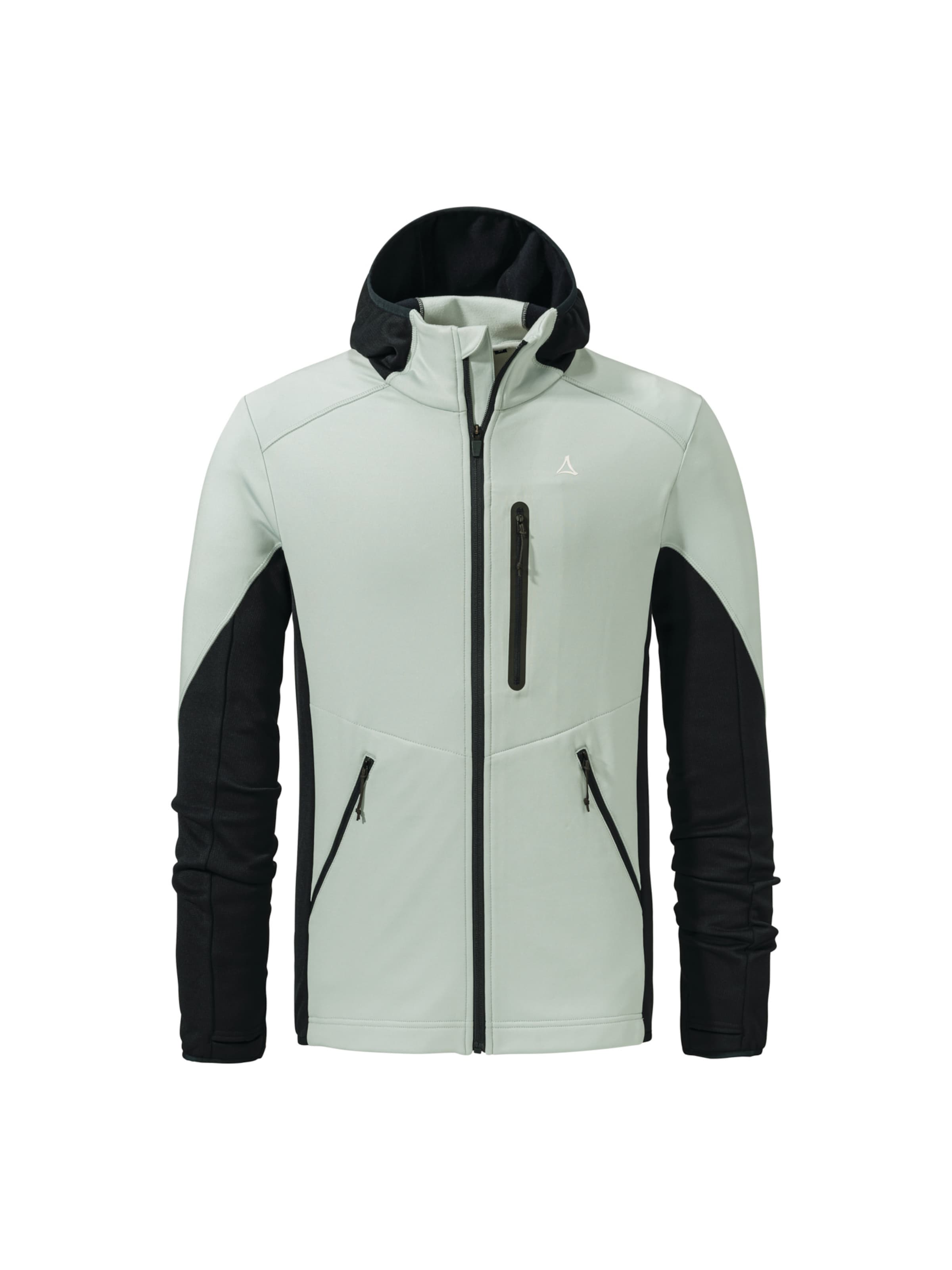 Schöffel Funktionsfleecejacke 'Lodron' in Grün: Vorderseite